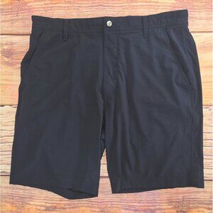 FootJoy FJ Mens Black Golf Shorts 36 Polyester Spandex